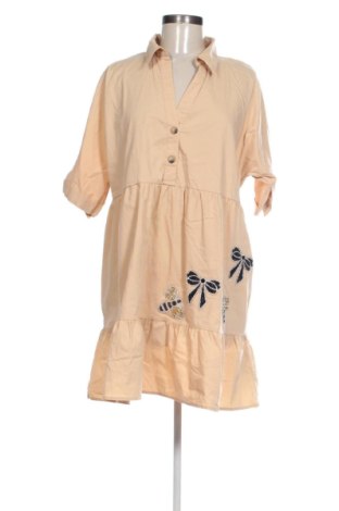 Φόρεμα LCW, Μέγεθος XL, Χρώμα  Μπέζ, Τιμή 20,00 €, #137837149