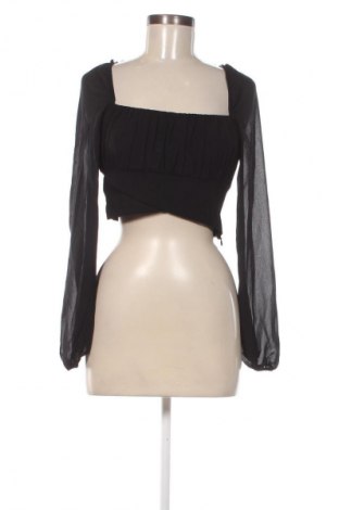 Γυναικεία μπλούζα NA-KD, Μέγεθος S, Χρώμα Μαύρο, Τιμή 17,99 €