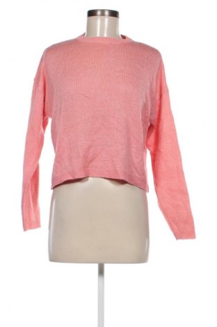 Damski sweter Bershka, Rozmiar XS, Kolor Różowy, Cena 22,99 zł