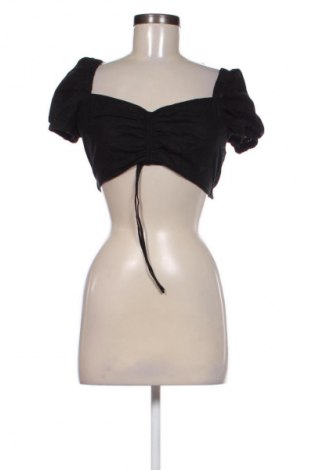 Damen Shirt Bershka, Größe M, Farbe Schwarz, Preis 6,99 €