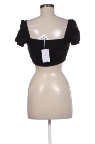 Damen Shirt Bershka, Größe M, Farbe Schwarz, Preis 6,99 €