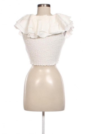 Damen Shirt NA-KD, Größe M, Farbe Ecru, Preis 4,99 €