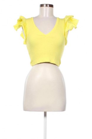 Дамска блуза Zara, Размер S, Цвят Жълт, Цена 3,57 €