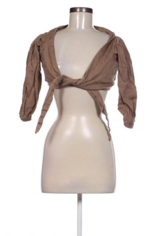 Дамска жилетка Unbranded, Размер M, Цвят Кафяв, Цена 2,55 €