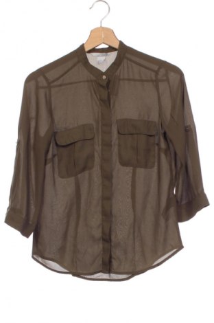 Дамска риза H&M, Размер XS, Цвят Кафяв, Цена 2,55 €