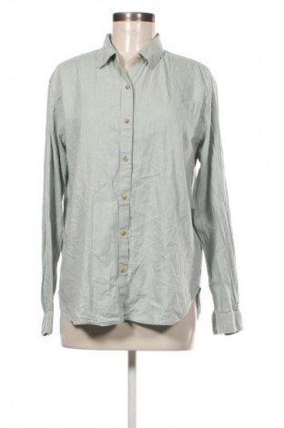 Γυναικείο πουκάμισο Uniqlo, Μέγεθος M, Χρώμα Πράσινο, Τιμή 25,99 €