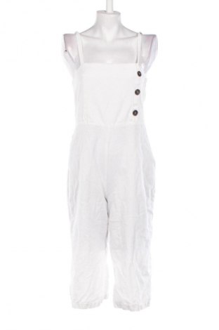 Langer Damen-Overall Dorothy Perkins, Größe M, Farbe Weiß, Preis 10,99 €