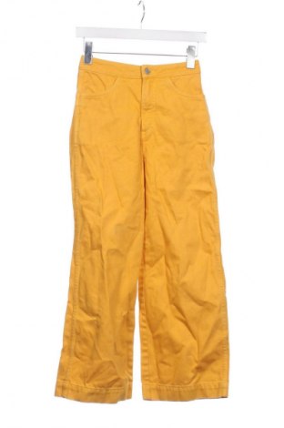 Γυναικείο Τζίν Weekday, Μέγεθος XS, Χρώμα Κίτρινο, Τιμή 5,12 €