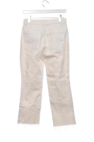 Γυναικείο Τζίν Zara, Μέγεθος XXS, Χρώμα Εκρού, Τιμή 5,99 €