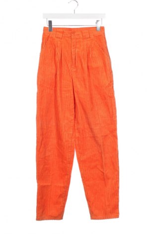 Γυναικείο κοτλέ παντελόνι Unbranded, Μέγεθος S, Χρώμα Πορτοκαλί, Τιμή 14,77 €