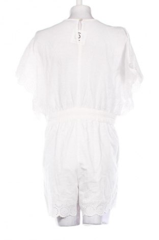 Kurzer Damenoverall Pimkie, Größe M, Farbe Weiß, Preis 8,81 €