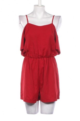 Kurzer Damenoverall SHEIN, Größe S, Farbe Rot, Preis 9,99 €
