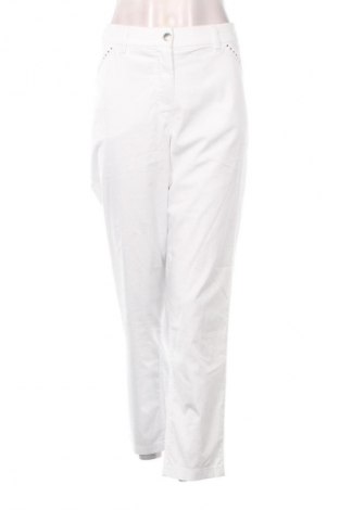 Γυναικείο παντελόνι Gerry Weber, Μέγεθος XXL, Χρώμα Λευκό, Τιμή 43,99 €