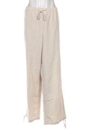 Damskie spodnie H&M, Rozmiar XXL, Kolor Beżowy, Cena 24,99 zł