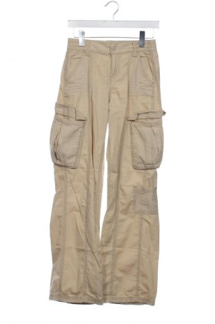 Damskie spodnie H&M Divided, Rozmiar XS, Kolor Beżowy, Cena 54,99 zł