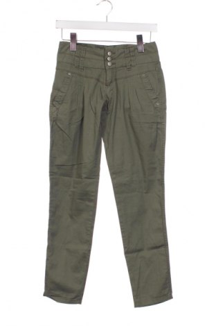 Dámské kalhoty  Tally Weijl, Velikost XS, Barva Zelená, Cena  109,00 Kč