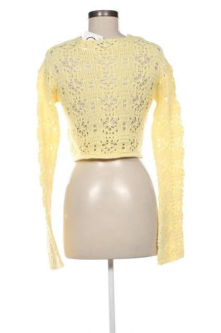 Дамски пуловер Fb Sister, Размер XXS, Цвят Жълт, Цена 8,18 €