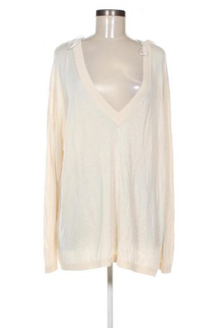 Dámský svetr H&M, Velikost XXL, Barva Krémová, Cena  269,00 Kč