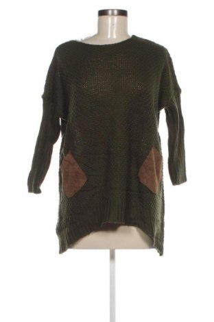 Дамски пуловер MULAYA, Размер M, Цвят Зелен, Цена 2,55 €