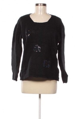 Γυναικείο πουλόβερ Rosela, Μέγεθος L, Χρώμα Μαύρο, Τιμή 21,99 €