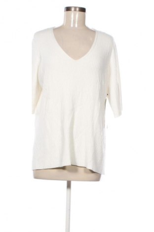 Дамски пуловер Samoon By Gerry Weber, Размер L, Цвят Бял, Цена 15,84 €