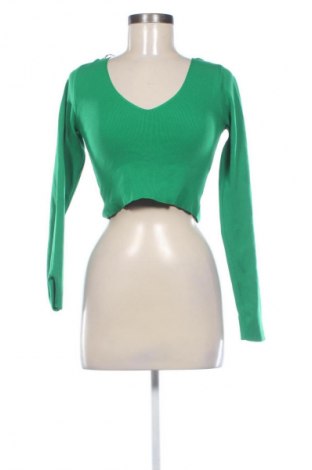 Дамски пуловер Stradivarius, Размер M, Цвят Зелен, Цена 2,04 €