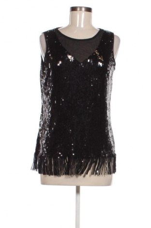 Γυναικείο τοπ Comma,, Μέγεθος M, Χρώμα Μαύρο, Τιμή 21,99 €