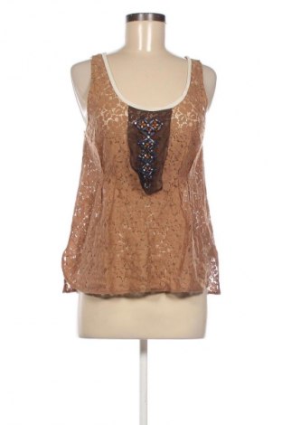Γυναικείο τοπ Schumacher, Μέγεθος M, Χρώμα Καφέ, Τιμή 2,99 €