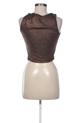 Γυναικείο τοπ Unbranded, Μέγεθος L, Χρώμα Χρυσαφί, Τιμή 14,99 €