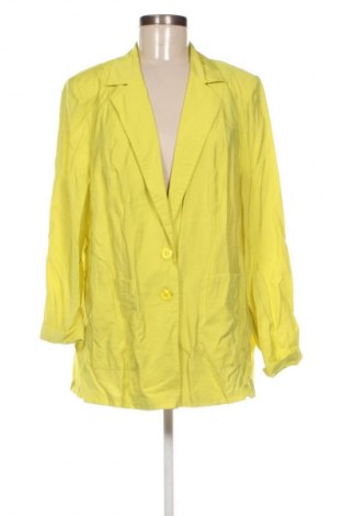 Γυναικείο σακάκι Samoon, Μέγεθος XL, Χρώμα Κίτρινο, Τιμή 15,99 €
