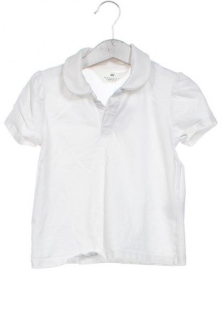 Detská blúzka  H&M, Veľkosť 4-5y/ 110-116 cm, Farba Biela, Cena  1,95 €