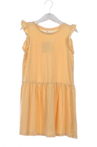 Dziecięca sukienka H&M, Rozmiar 6-7y/ 122-128 cm, Kolor Żółty, Cena 26,99 zł