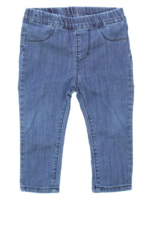 Dziecięce jeansy H&M, Rozmiar 9-12m/ 74-80 cm, Kolor Niebieski, Cena 48,55 zł