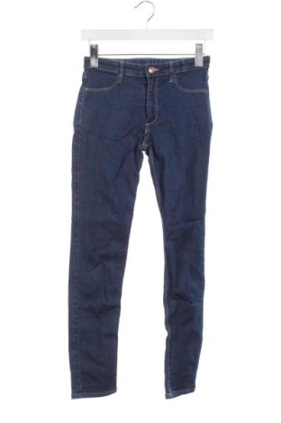 Dziecięce jeansy H&M, Rozmiar 11-12y/ 152-158 cm, Kolor Niebieski, Cena 14,99 zł