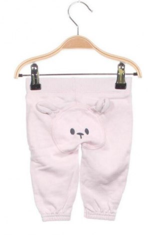 Dziecięce spodnie United Colors Of Benetton, Rozmiar 2-3m/ 56-62 cm, Kolor Różowy, Cena 22,99 zł