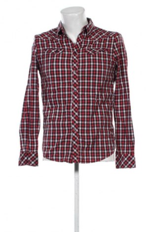 Herrenhemd Bershka, Größe M, Farbe Mehrfarbig, Preis € 3,99