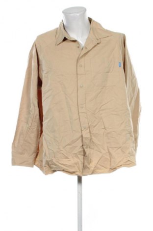 Herrenhemd Unbranded, Größe 3XL, Farbe Beige, Preis € 3,99