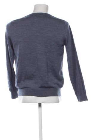Ανδρικό πουλόβερ Dressmann, Μέγεθος L, Χρώμα Μπλέ, Τιμή 17,99 €