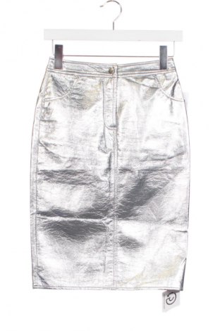 Φούστα Unbranded, Μέγεθος XS, Χρώμα Ασημί, Τιμή 13,99 €