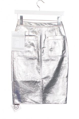 Φούστα Unbranded, Μέγεθος XS, Χρώμα Ασημί, Τιμή 13,99 €