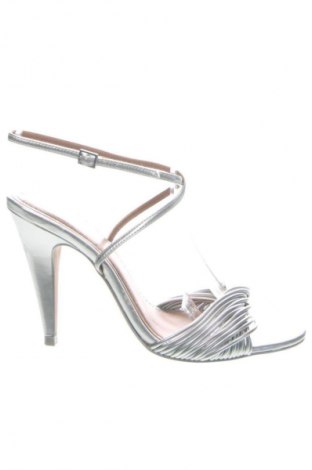 Sandále Zara, Veľkosť 41, Farba Strieborná, Cena  15,35 €