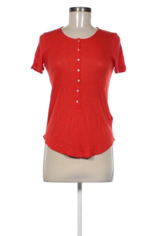 Bluzka damska Massimo Dutti, Rozmiar XS, Kolor Czerwony, Cena 201,63 zł, #137859594