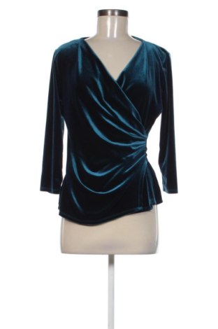 Bluză de femei Kim & Co., Mărime M, Culoare Albastru, Preț 94,80 Lei, #137861623