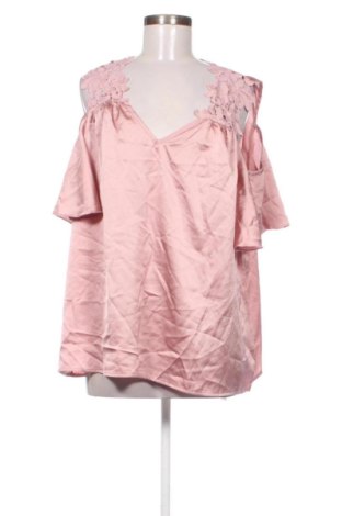 Bluzka damska SHEIN, Rozmiar 3XL, Kolor Popielaty róż, Cena 43,99 zł, #137862992
