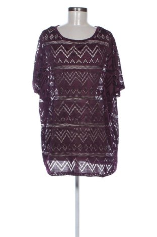 Bluzka damska Janina, Rozmiar 3XL, Kolor Fioletowy, Cena 43,99 zł, #137863890