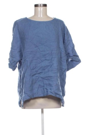Bluză de femei Puro Lino, Mărime XL, Culoare Albastru, Preț 71,99 Lei, #137868332