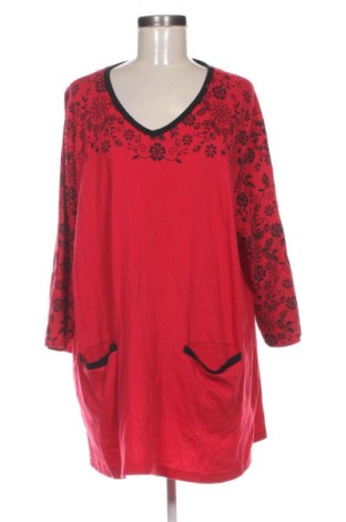 Bluză de femei Unbranded, Mărime 3XL, Culoare Roșu, Preț 64,99 Lei, #137870520