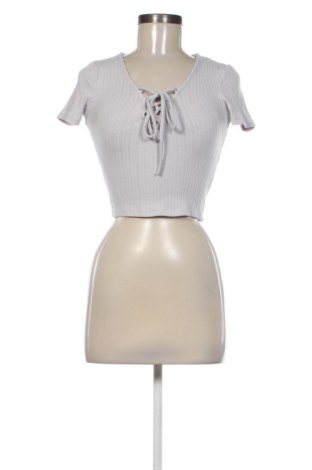 Bluză de femei Stradivarius, Mărime S, Culoare Gri, Preț 62,99 Lei, #137876623