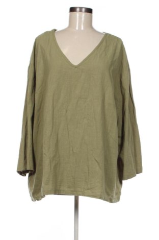 Bluză de femei Unbranded, Mărime 3XL, Culoare Verde, Preț 52,49 Lei, #137888111