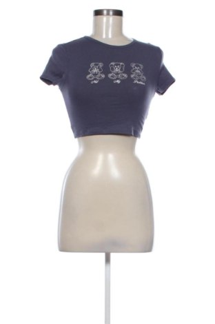 Bluză de femei Bershka, Mărime XS, Culoare Albastru, Preț 51,00 Lei, #137894110